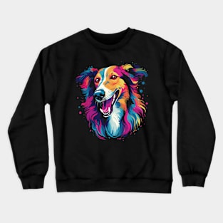 Borzoi Happiness Crewneck Sweatshirt